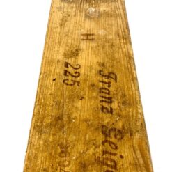 Vintažinė Franz Geiger medinė dėžė 20 vnt. cigarų 11,5x56x6,5 cm