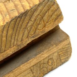 Vintažinė Franz Geiger medinė dėžė 20 vnt. cigarų 11,5x56x6,5 cm