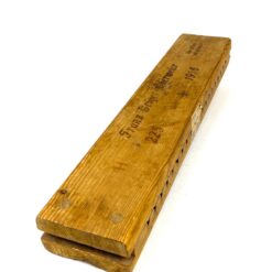 Vintažinė Franz Geiger medinė dėžė 20 vnt. cigarų 11,5x56x6,5 cm