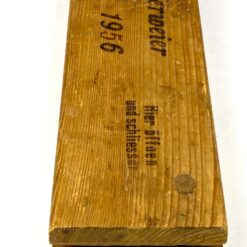 Vintažinė Franz Geiger medinė dėžė 20 vnt. cigarų 11,5x56x6,5 cm