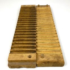 Vintažinė Franz Geiger medinė dėžė 20 vnt. cigarų 11,5x56x6,5 cm