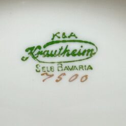 Porcelianinė Krautheim & Adelberg padažinė 14x22x11 cm