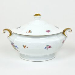 Porcelianinis Krautheim & Adelberg serviravimo indas su dangčiu 20x29,5x19 cm