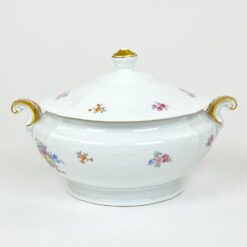 Porcelianinis Krautheim & Adelberg serviravimo indas su dangčiu 20×29,5×19 cm