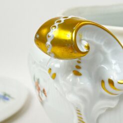 Porcelianinis Krautheim & Adelberg serviravimo indas su dangčiu 20×29,5×19 cm