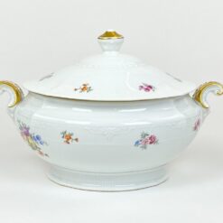 Porcelianinis Krautheim & Adelberg serviravimo indas su dangčiu 20×29,5×19 cm