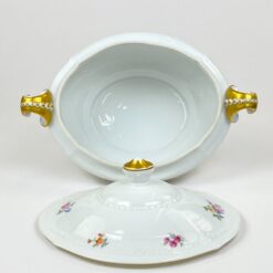 Porcelianinis Krautheim & Adelberg serviravimo indas su dangčiu 20×29,5×19 cm