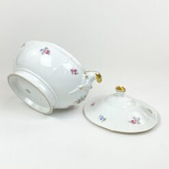 Porcelianinis Krautheim & Adelberg serviravimo indas su dangčiu 20×29,5×19 cm