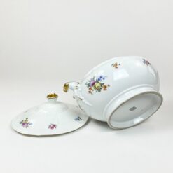 Porcelianinis Krautheim & Adelberg serviravimo indas su dangčiu 20×29,5×19 cm