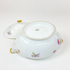 Porcelianinis Krautheim & Adelberg serviravimo indas su dangčiu 20×29,5×19 cm