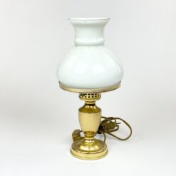 Stalinis žalvarinis žibalinės lempos tipo šviestuvas 18x18x35 cm