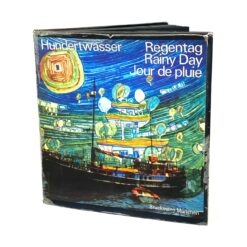 Manfred Bockelmann knyga vokiečių, anglų ir prancūzų kalbomis "Hundertwasser - Regentag / Rainy Day / Jour de pluie" 1,5x24x24,5 cm