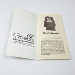 1974 m. M. I. Hummel Goebel katalogas 0,3x10x21 cm