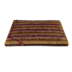 Vintažinis nuotraukų albumas dirbtinės zomšos viršeliu 2,5x33x23,5 cm