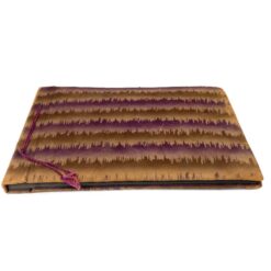 Vintažinis nuotraukų albumas dirbtinės zomšos viršeliu 2,5x33x23,5 cm