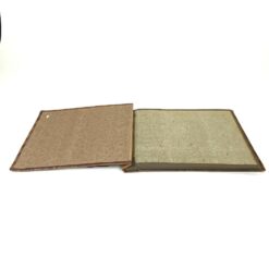 Vintažinis nuotraukų albumas dirbtinės zomšos viršeliu 2,5x33x23,5 cm