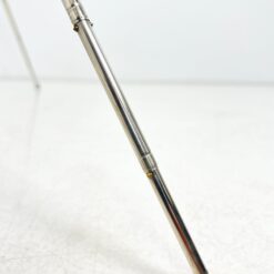 Vintažinis “Okular” reguliuojamo aukščio trikojis stovas su odiniu dėklu 6x7x30 cm