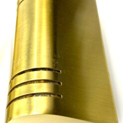 Sieninis žalvarinis Holtkötter dviejų reguliuojamų šakų šviestuvas 58x50x8 cm