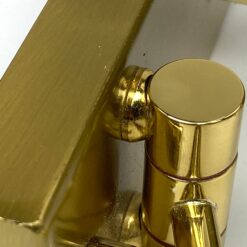 Sieninis žalvarinis Holtkötter dviejų reguliuojamų šakų šviestuvas 58x50x8 cm