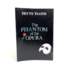 Det Ny Teater 2000 m. miuziklo "The Phantom of the Opera" brošiūra 0,5x21x30 cm