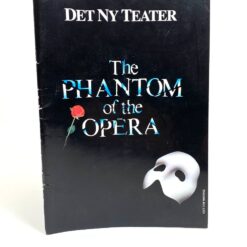 Det Ny Teater 2000 m. miuziklo “The Phantom of the Opera” brošiūra 0,5x21x30 cm