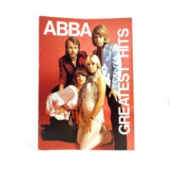 ABBA Greatest Hits 1976 m. natų knyga 0,5x21x30 cm