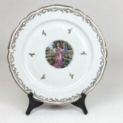 Porcelianinė Limoges lėkštė 25x25x2,5 cm