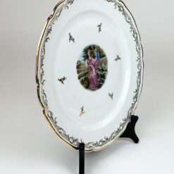 Porcelianinė Limoges lėkštė 25x25x2,5 cm