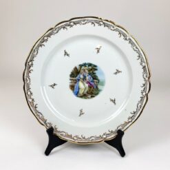 Porcelianinė Limoges lėkštė 25x25x2,5 cm