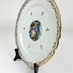 Porcelianinė Limoges lėkštė 25x25x2,5 cm