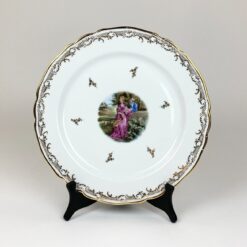 Porcelianinė Limoges lėkštė 25x25x2 cm