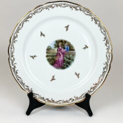 Porcelianinė Limoges lėkštė 25x25x2 cm