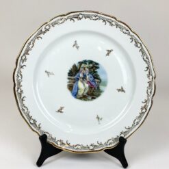 Porcelianinė Limoges lėkštė 25x25x2,5 cm
