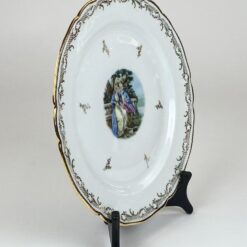 Porcelianinė Limoges lėkštė 25x25x2,5 cm
