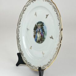 Porcelianinė Limoges lėkštė 25x25x2,5 cm
