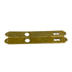 Žalvarinės durų spynos apdailos 2 vnt. komplektas 0,3×2,6×20 cm
