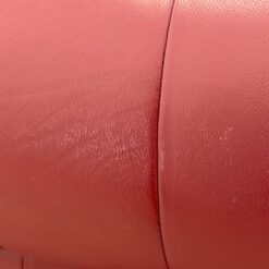 Chesterfield stiliaus natūralios odos trivietė sofa 102x222x80 cm, 47 cm