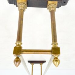 Gotikinio stiliaus žalvarinis prie lubų tvirtinamas karnizas 37×167,5×43 cm