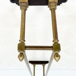 Gotikinio stiliaus žalvarinis prie lubų tvirtinamas karnizas 37×167,5×43 cm