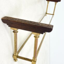 Gotikinio stiliaus žalvarinis prie lubų tvirtinamas karnizas 37×167,5×43 cm