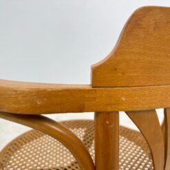 Thonet stiliaus reguliuojamo aukščio darbo krėslas 50x63x83 cm (48-53)
