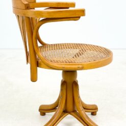 Thonet stiliaus reguliuojamo aukščio darbo krėslas 50x63x83 cm (48-53)