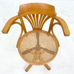 Thonet stiliaus reguliuojamo aukščio darbo krėslas 50x63x83 cm (48-53)