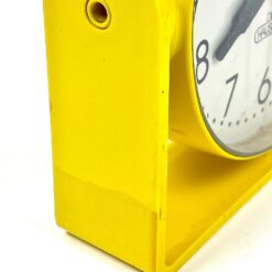 Vintažinis vokiškas Die Hausuhr stalinis kvarcinis laikrodis 5×17,5×17 cm