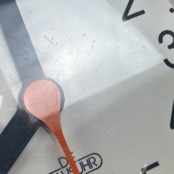 Vintažinis vokiškas Die Hausuhr stalinis kvarcinis laikrodis 5×17,5×17 cm