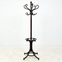 Thonet stiliaus medinė pastatoma kabykla 70x70x185 cm