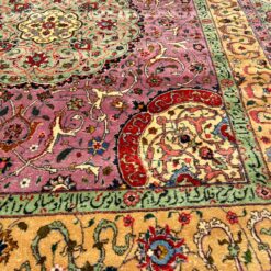 Vilnonis rankų darbo kilimas “Isfahan” 360x260x0,7 cm