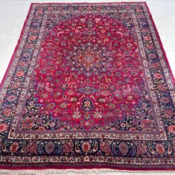 Vilnonis rankų darbo kilimas "Mashad" 408x310x0,6 cm