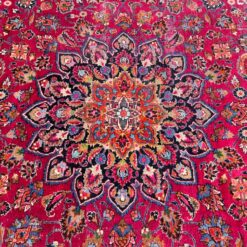 Vilnonis rankų darbo kilimas “Mashad” 408x310x0,6 cm