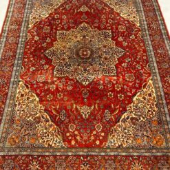 Vilnonis rankų darbo kilimas “Kashan” 320x219x0,8 cm